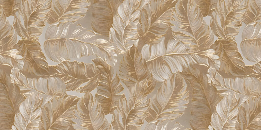 Mar de folhas claras — design completo