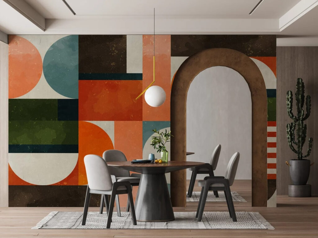 Meias-luas coloridas — interior 1