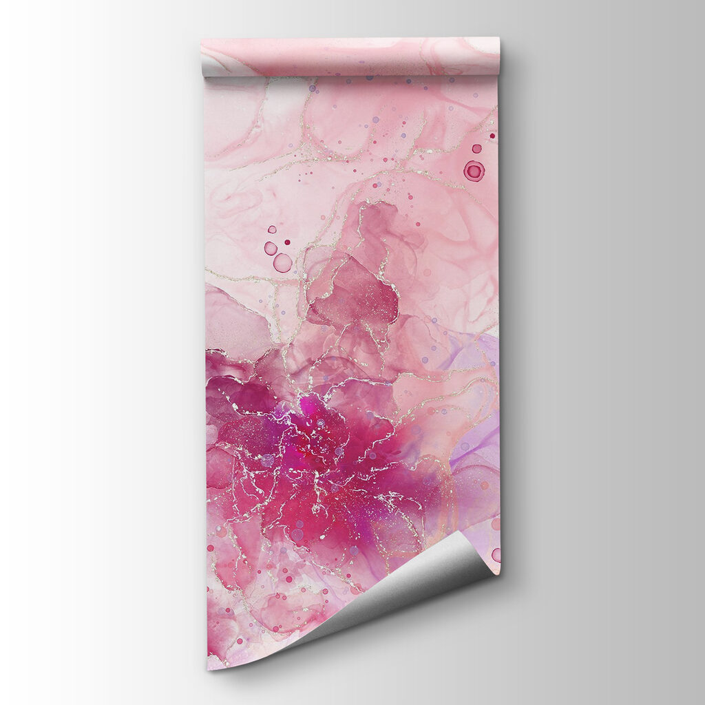 Flor cor-de-rosa abstrata — vista do produto