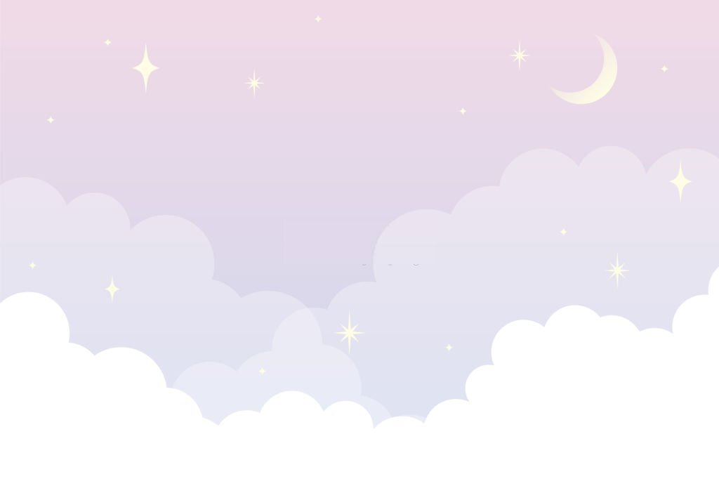 Nuvens sob lua pálida — design completo