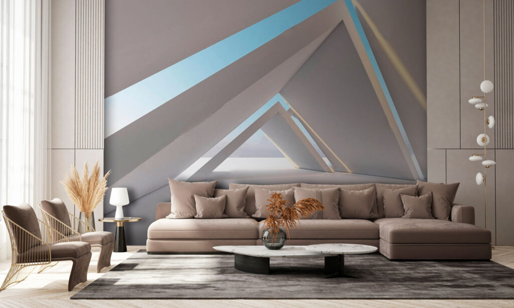Corredor triangular — interior 3