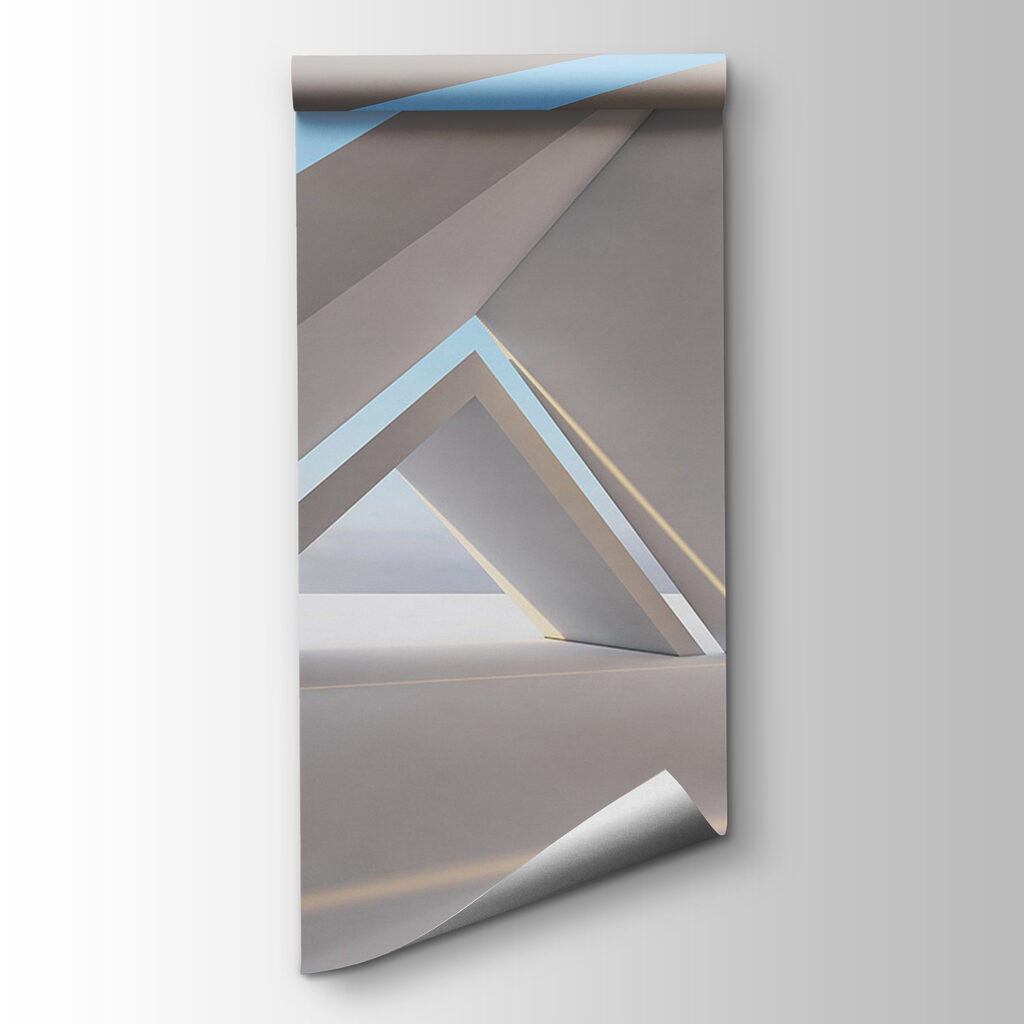 Corredor triangular — vista do produto