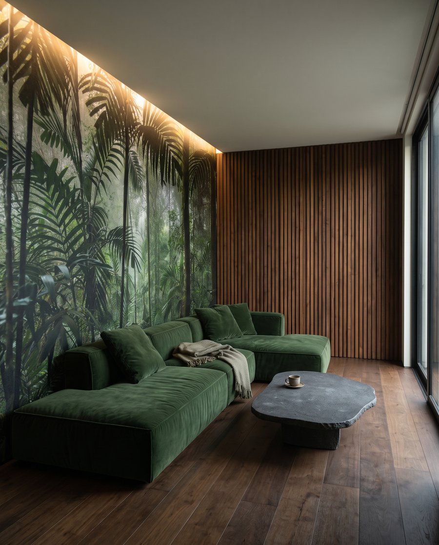 Entre palmeiras altas — interior 6
