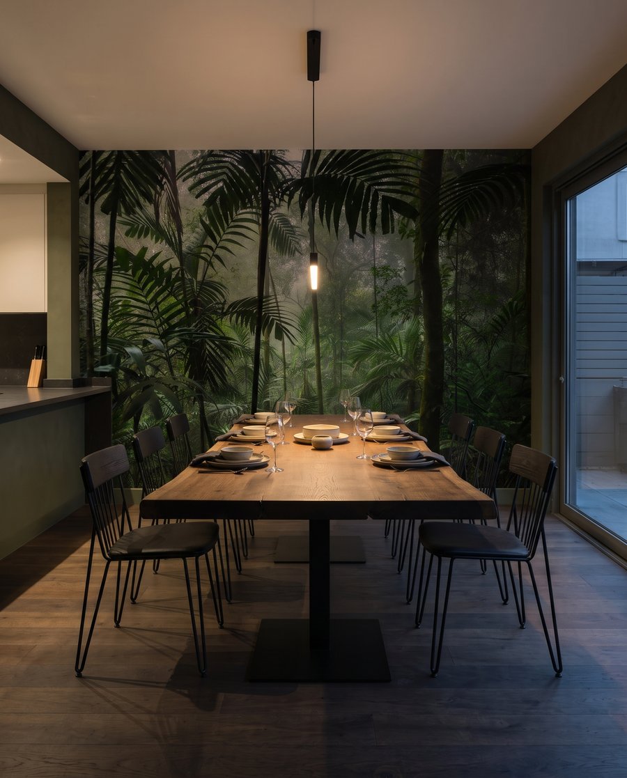 Entre palmeiras altas — interior 8