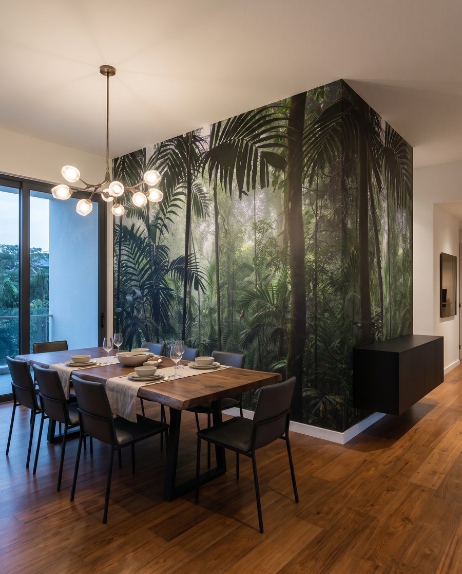 Entre palmeiras altas — interior 9
