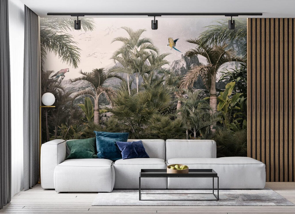 Aves sobre a selva — interior 2