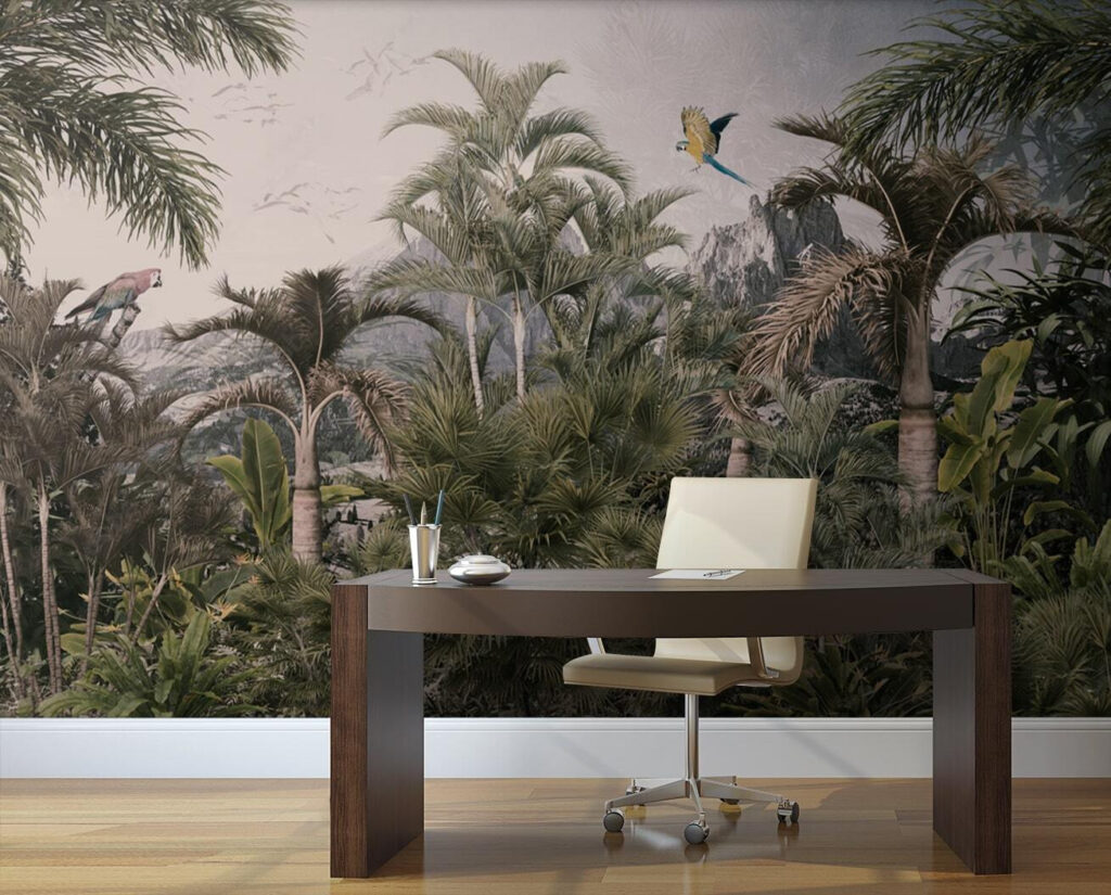 Aves sobre a selva — interior 3