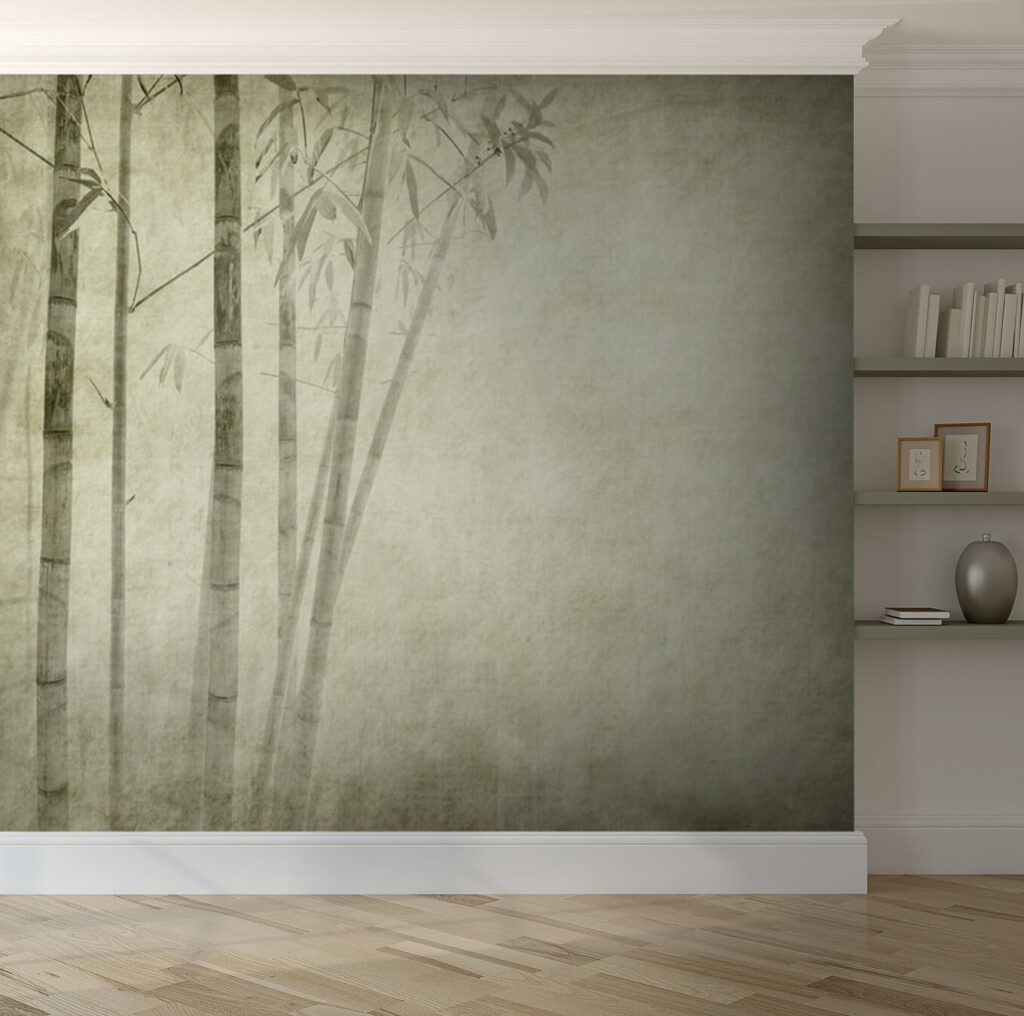 Bambu sobre areia — interior 4