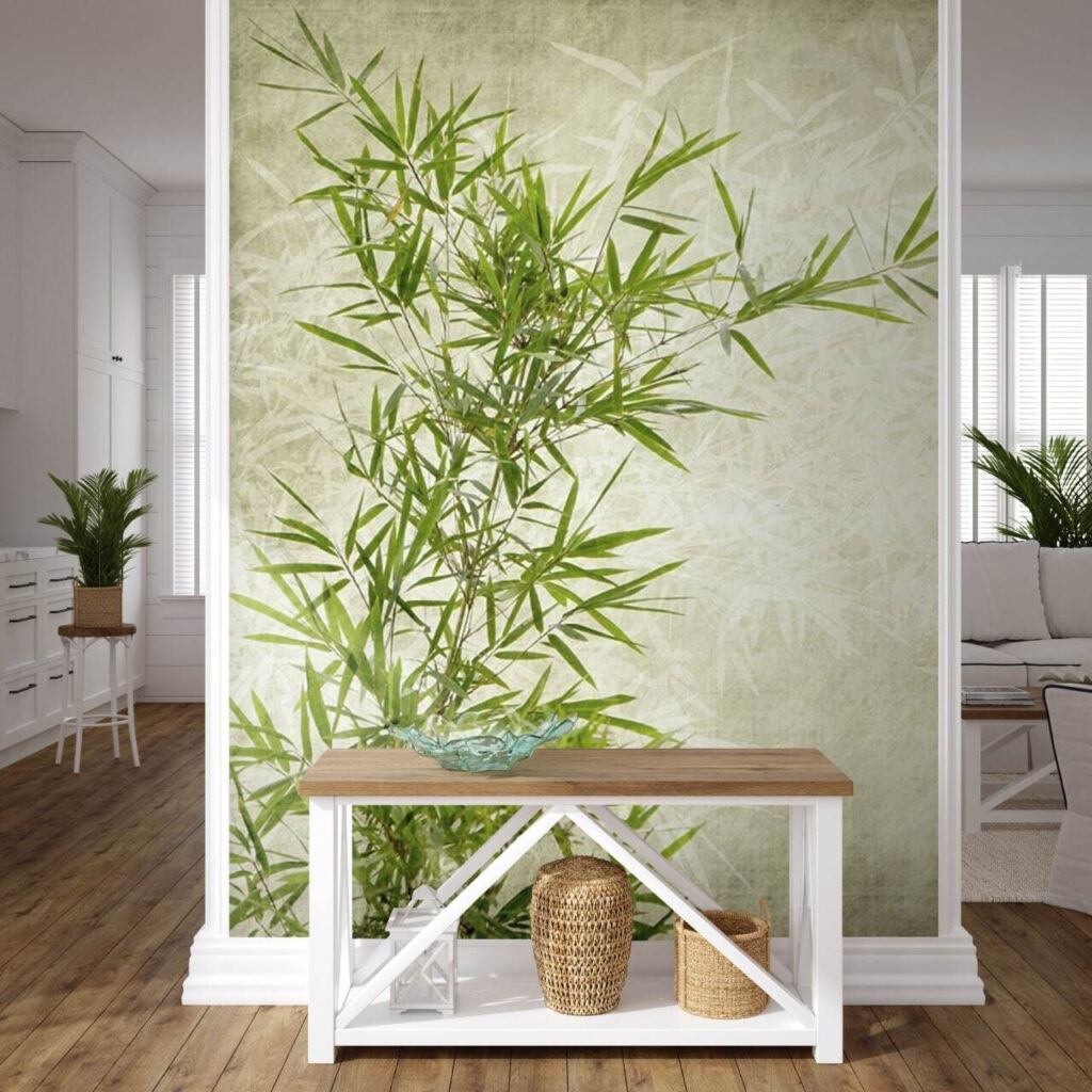 Bambu em verde suave — interior 3