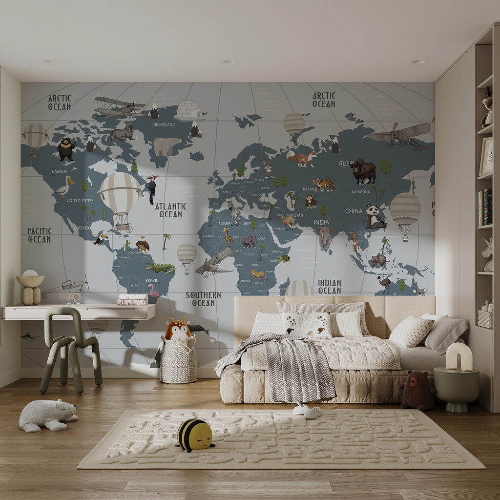Animais pelos continentes — interior 4