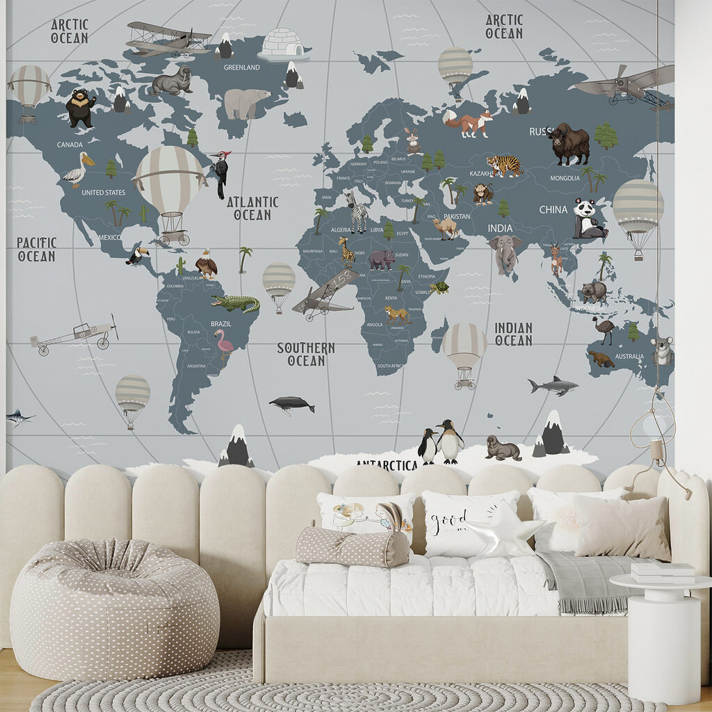 Animais pelos continentes — interior 6
