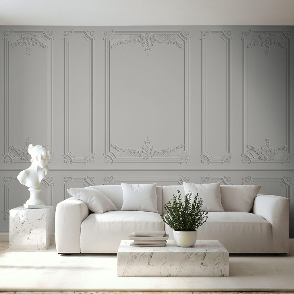 Painéis em duas filas — interior 5