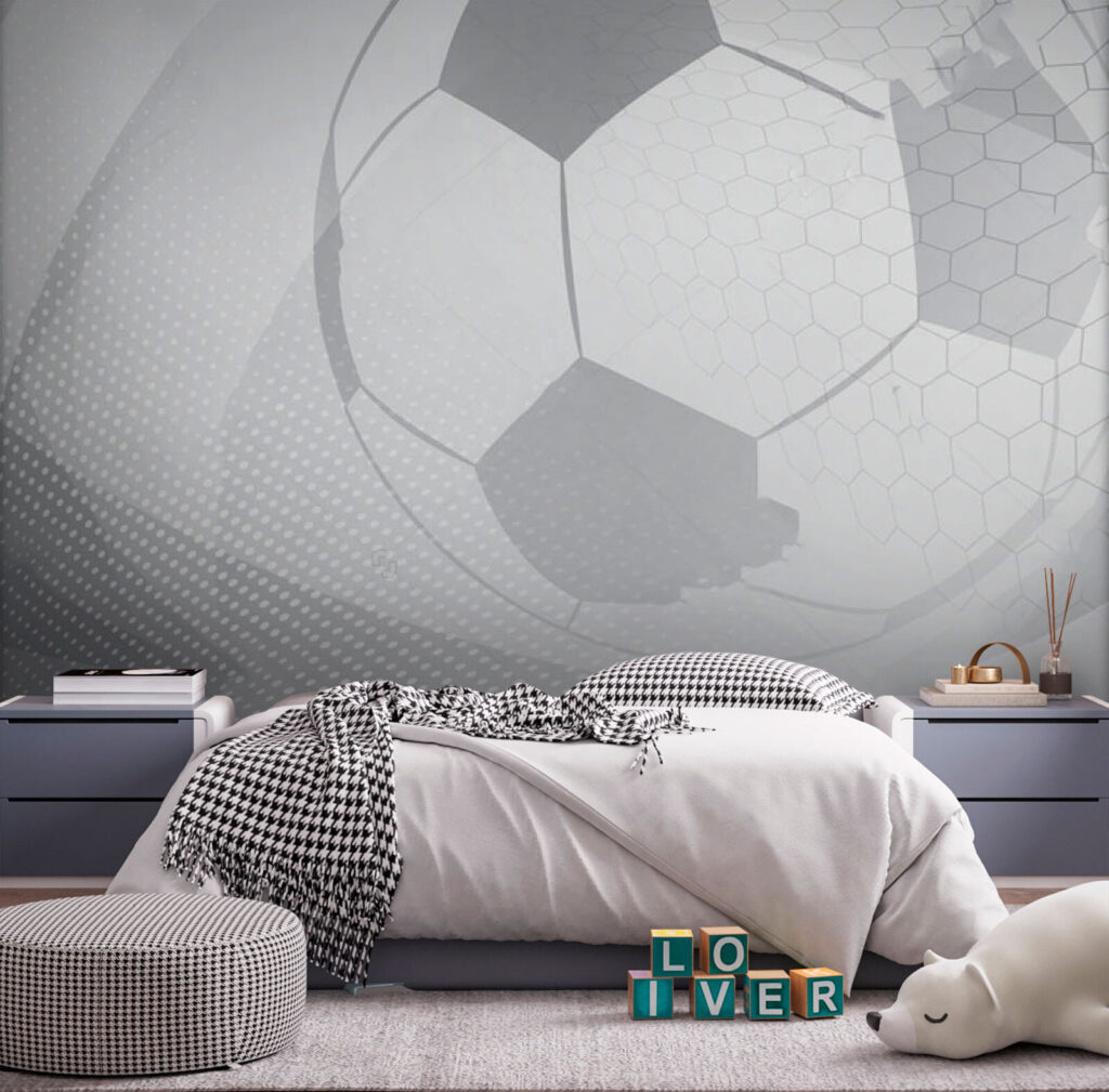 Bola em linhas brancas — interior 2