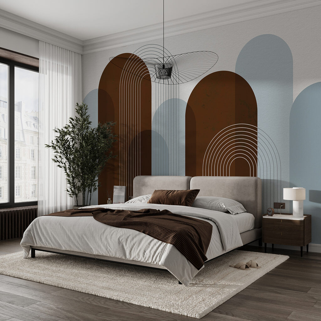 Arcos sobre linhas finas — interior 1