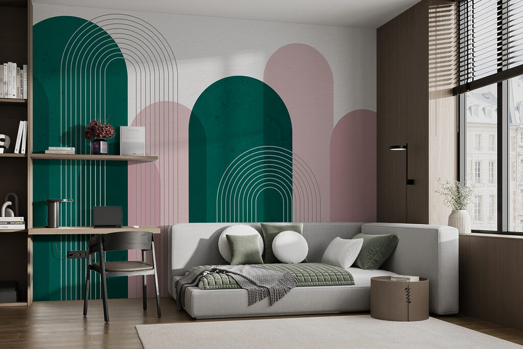 Arcos sobre linhas finas — interior 2