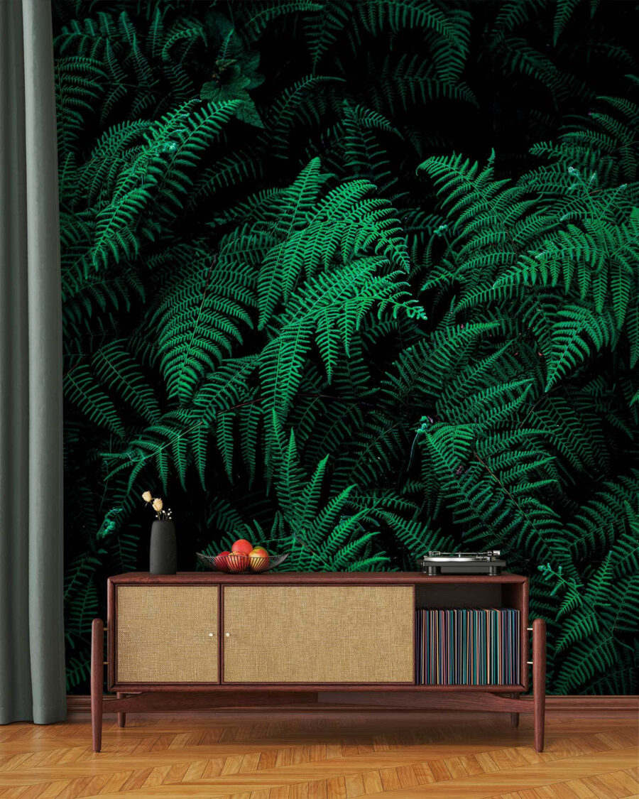 Fetos verdes na sombra — interior 3