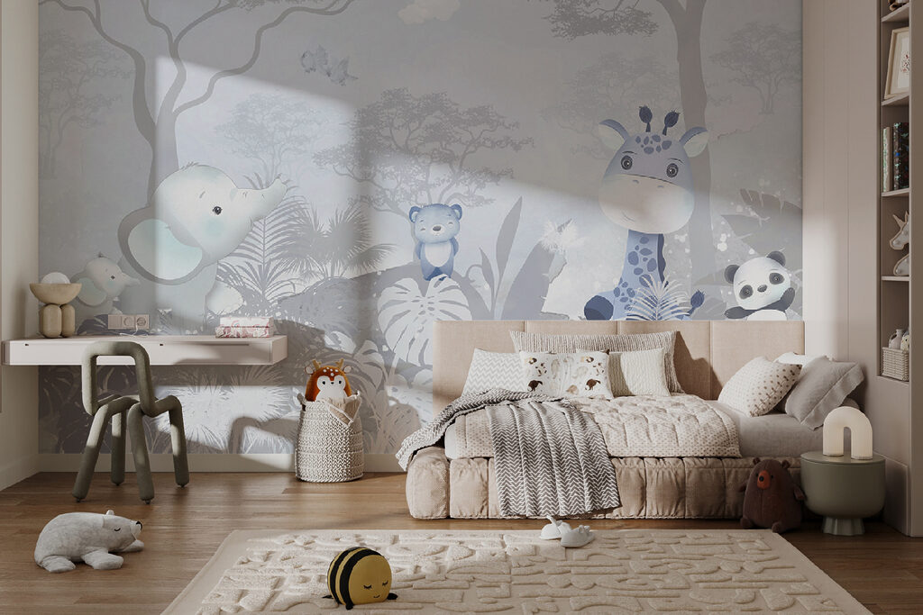 Pequenos amigos da selva — interior 3