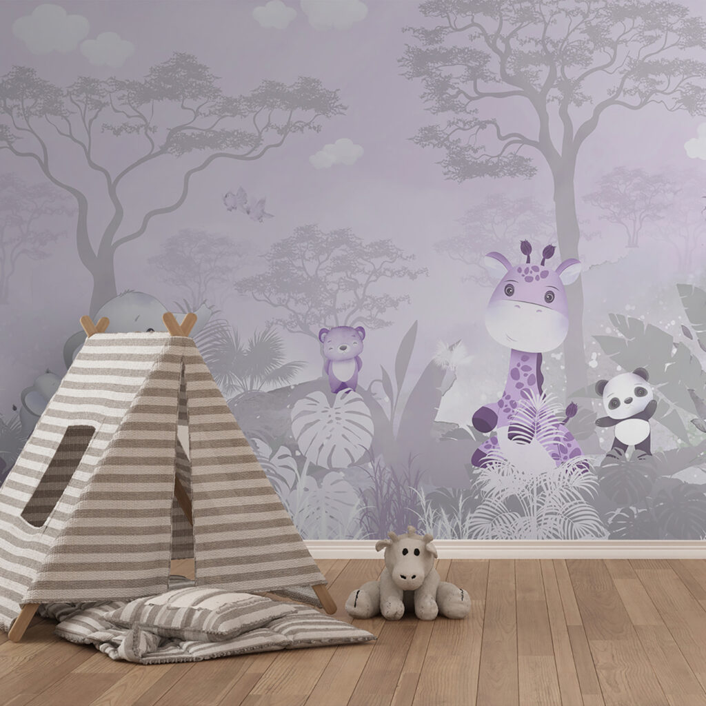 Pequenos amigos da selva — interior 1