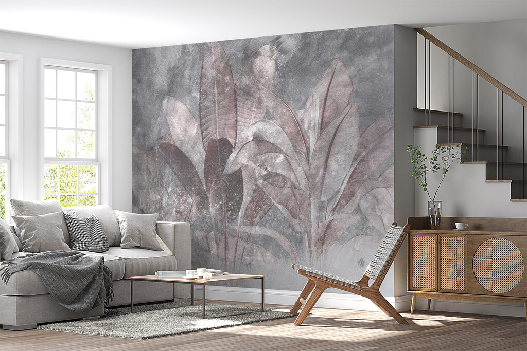 Folha tropical na névoa — interior 3