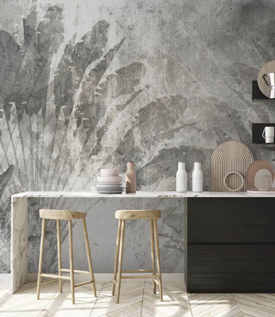 Sombras de folhas — interior 1