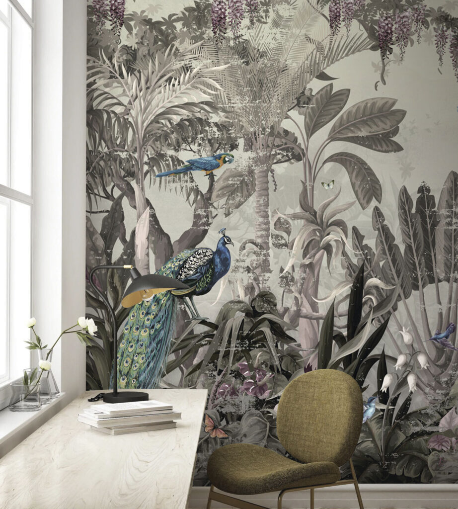 Aves azuis na selva — interior 4
