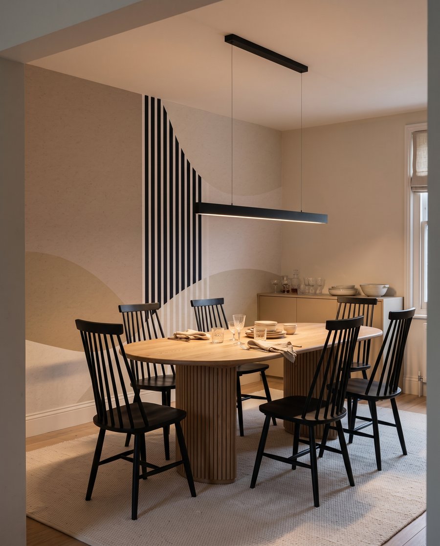 Riscas entre formas redondas — interior 5
