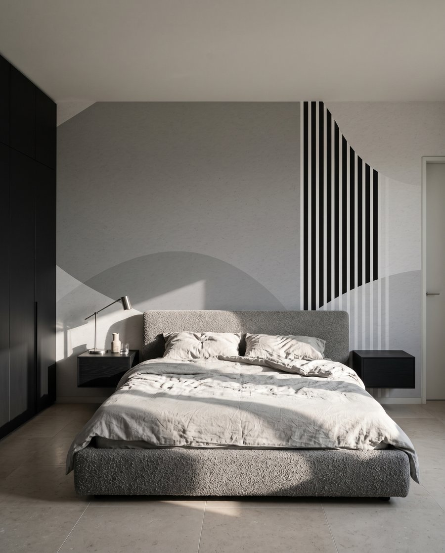 Riscas entre formas redondas — interior 1