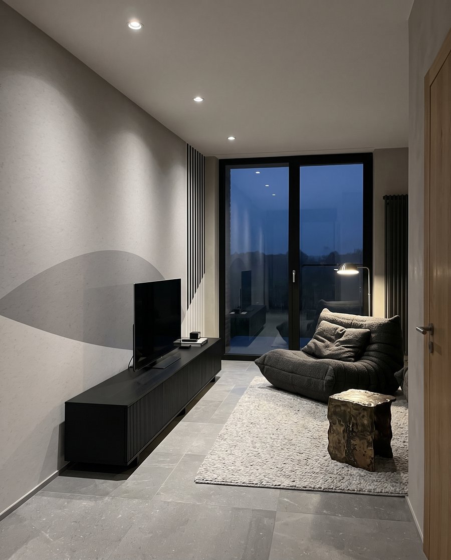Riscas entre formas redondas — interior 3