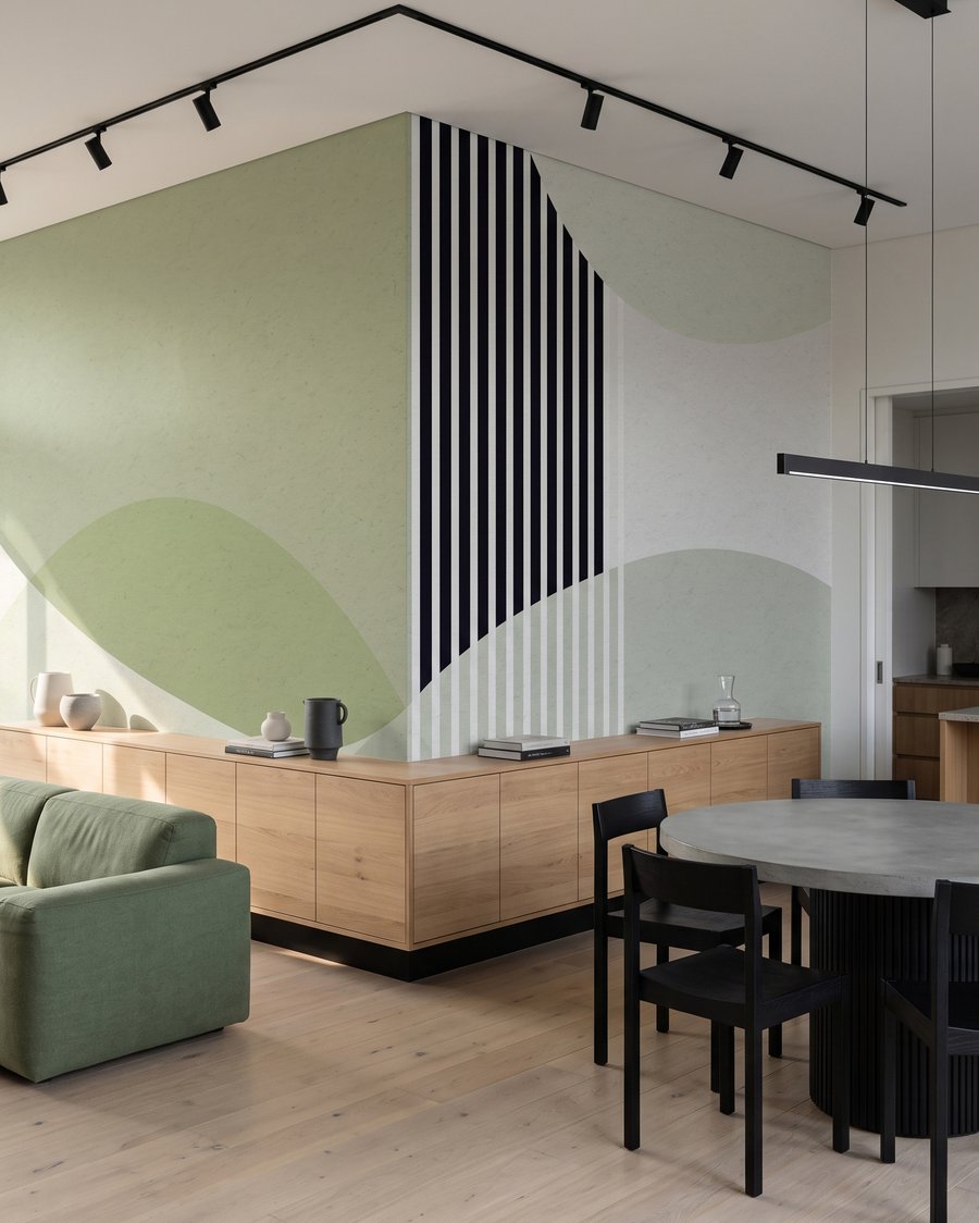 Riscas entre formas redondas — interior 6