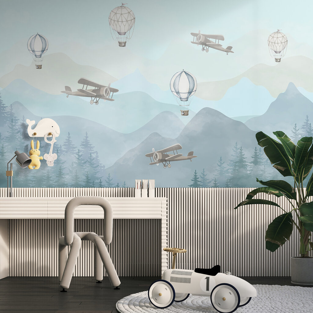 Aviões sobre montanhas pálidas — interior 4