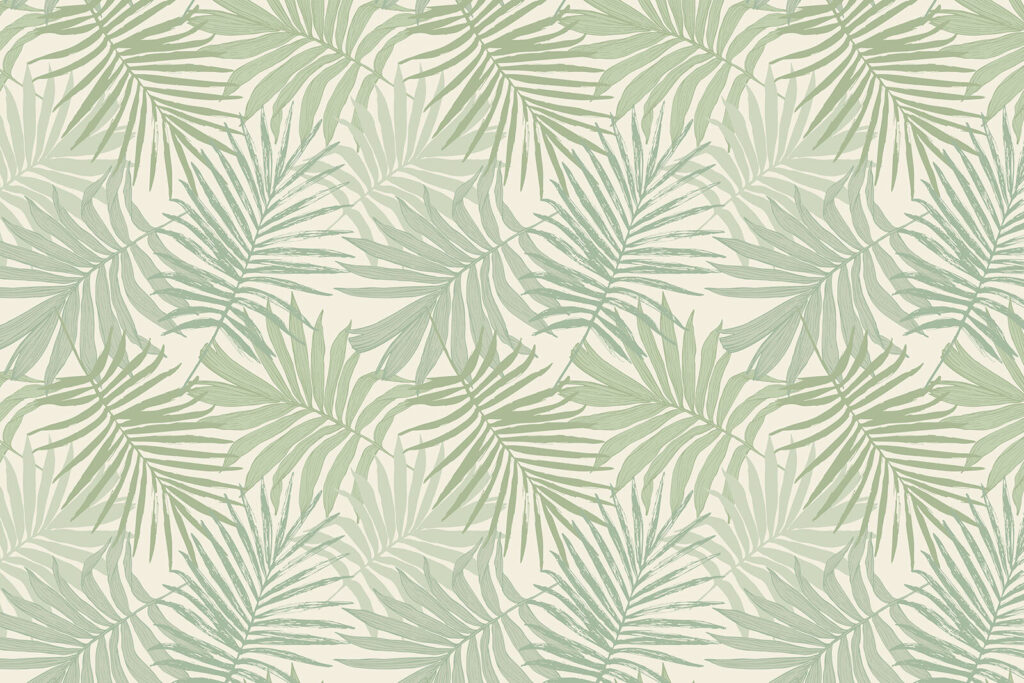 Palmas verdes finas — design completo