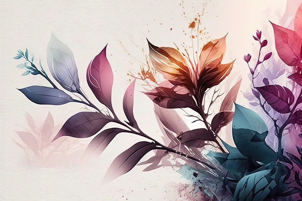 Ramo em cores vivas — design completo