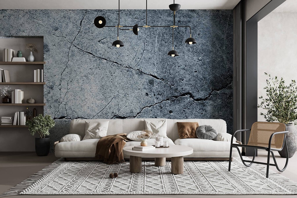 Fissuras em camadas desgastadas — interior 1