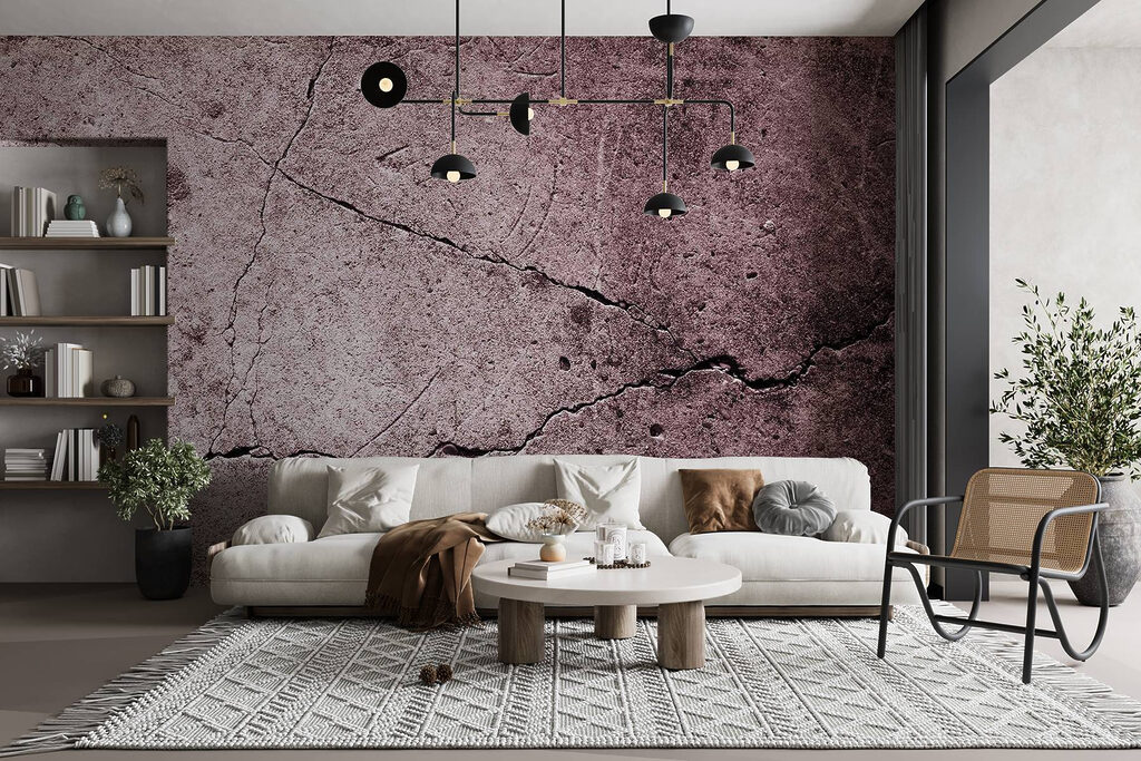 Fissuras em camadas desgastadas — interior 1