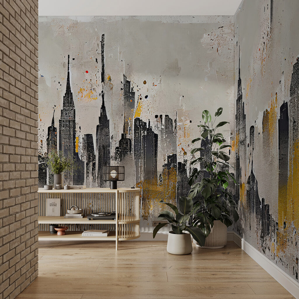 Cidade em cinzento-ocre — interior 5