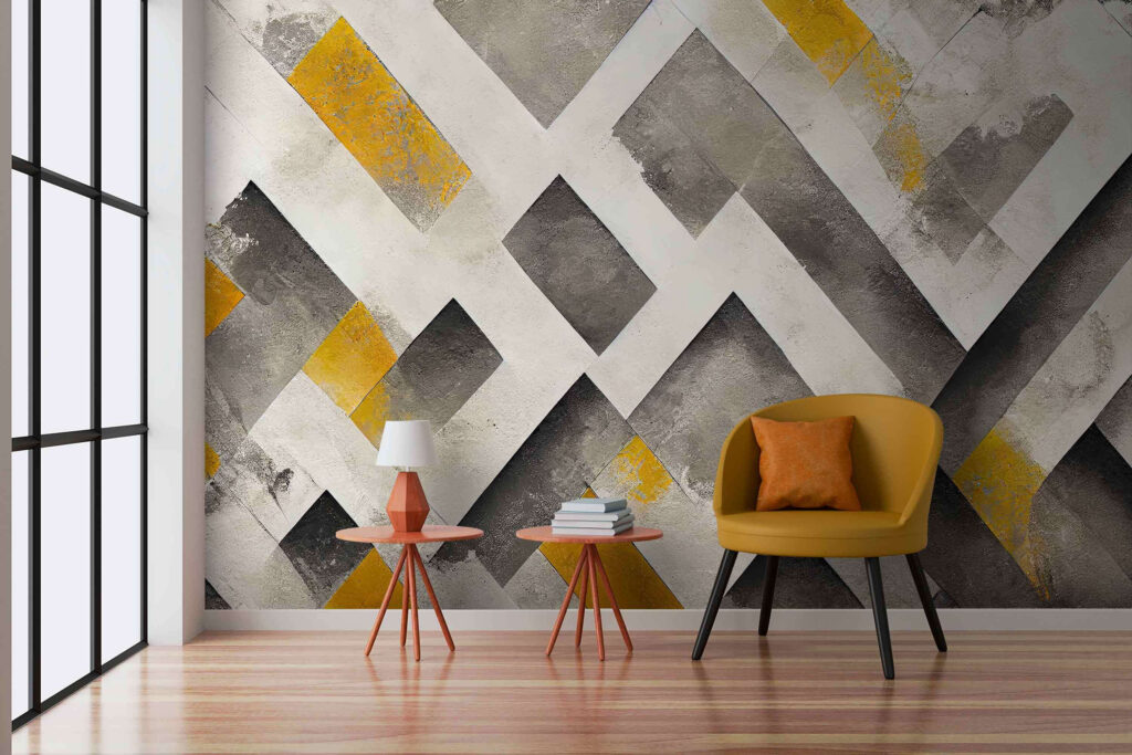 Amarelo entre cinzentos — interior 2