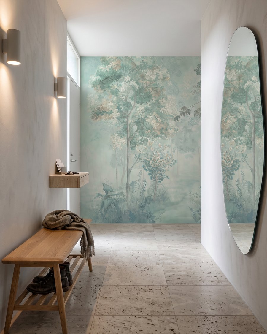 Sob árvores altas — interior 6