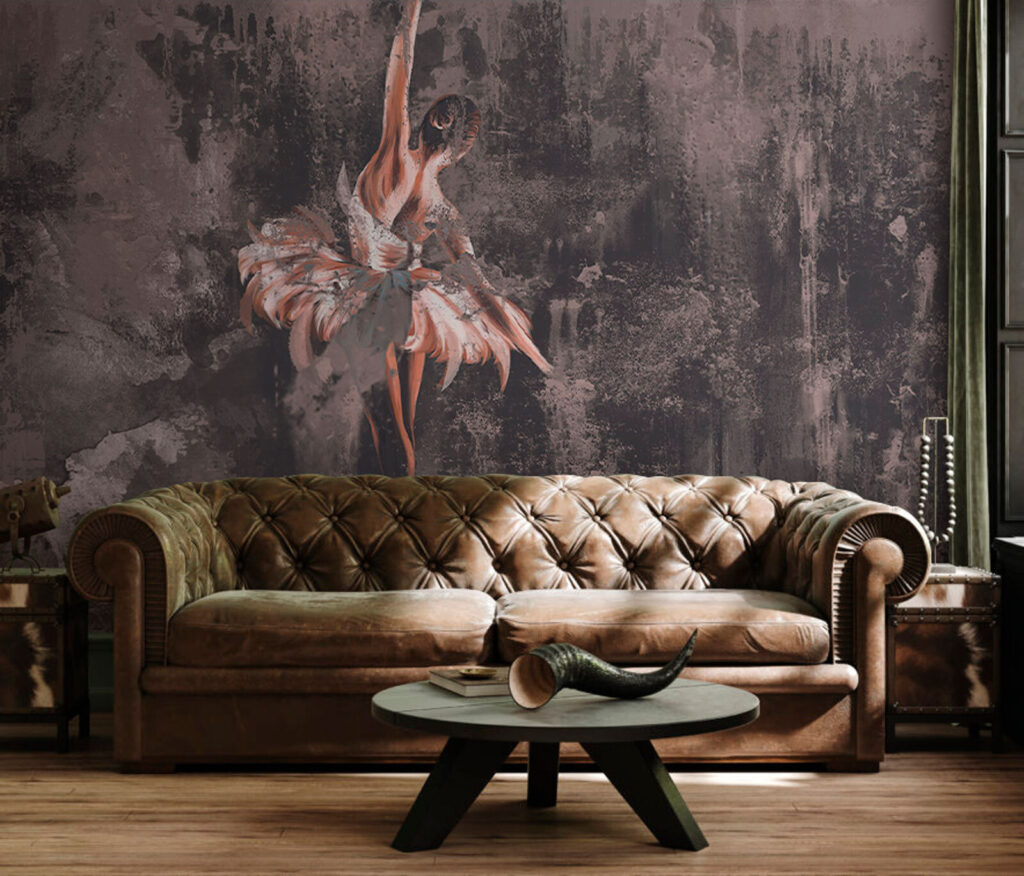 Bailarina em tinta gasta — interior 2