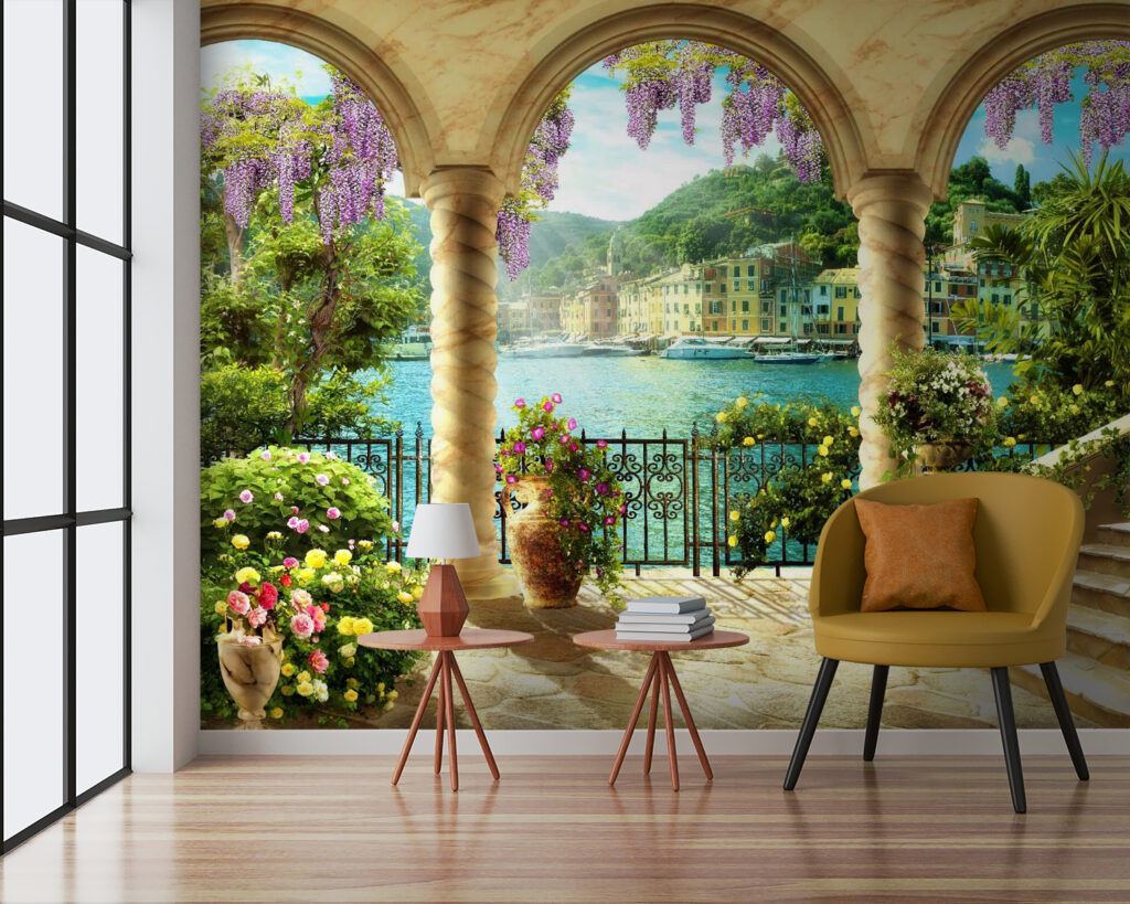 Arcadas sobre a vila — interior 5
