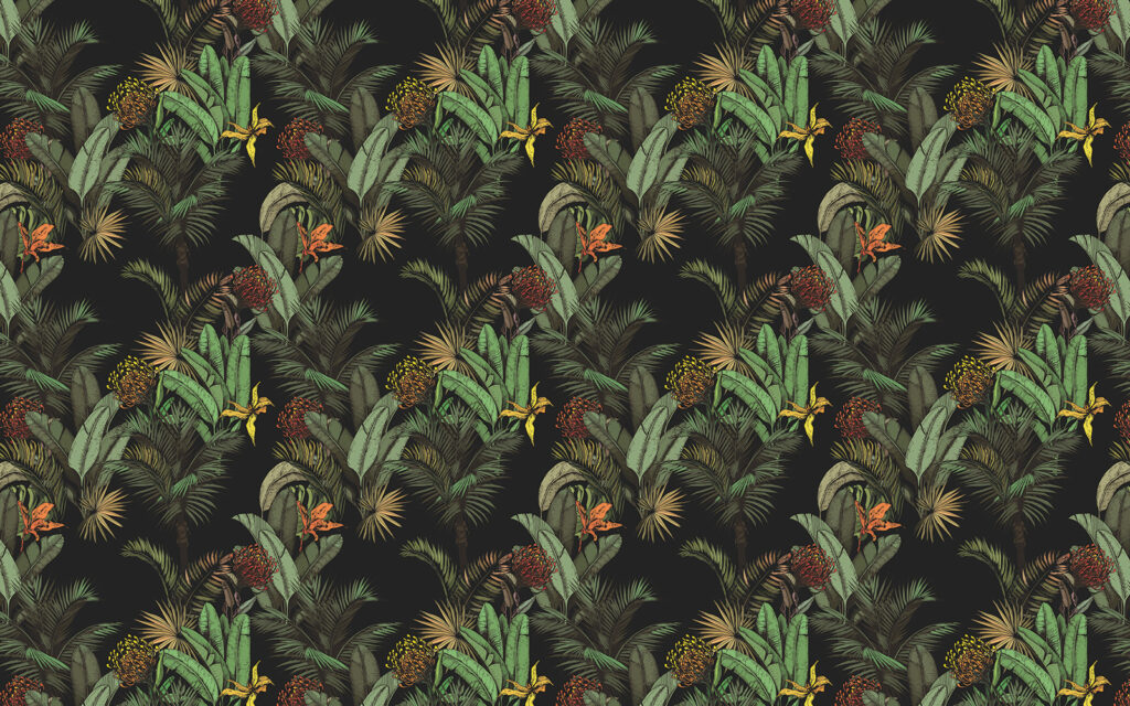 Pequenos jardins tropicais — design completo