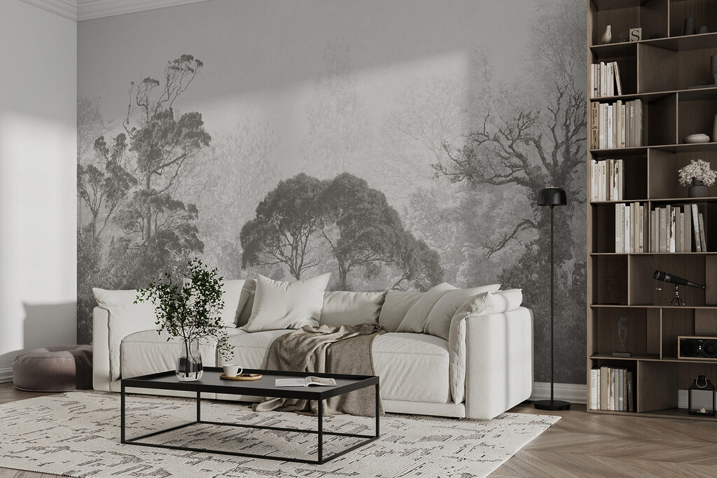 Árvores ao longe — interior 4