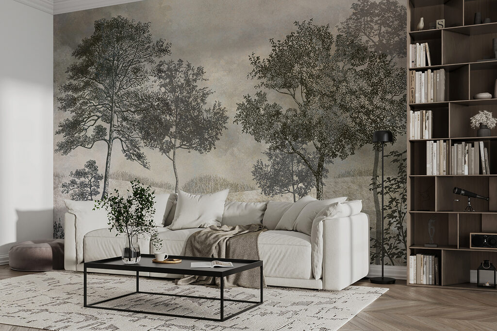 Paisagem de traços finos — interior 5