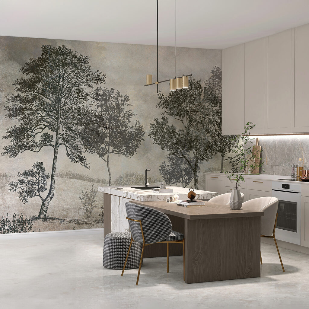 Paisagem de traços finos — interior 6