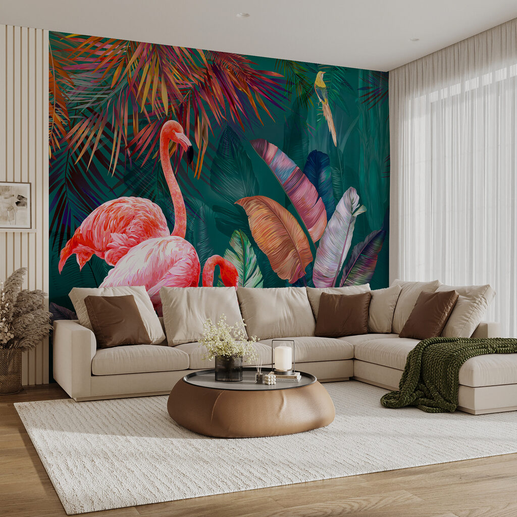 Jardim de folhas coloridas — interior 2
