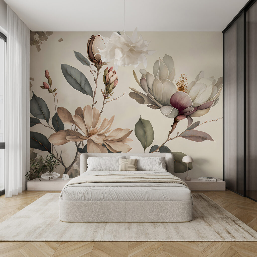 Flores em ramos aguarelados — interior 5