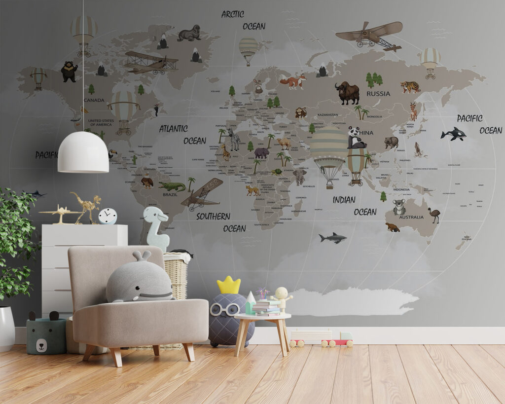 Viagens pelo mundo — interior 1