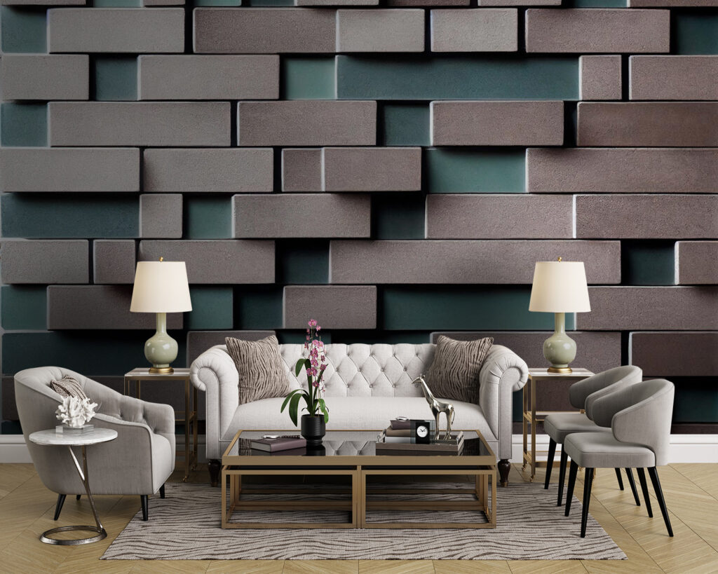 Blocos com juntas abertas — interior 8