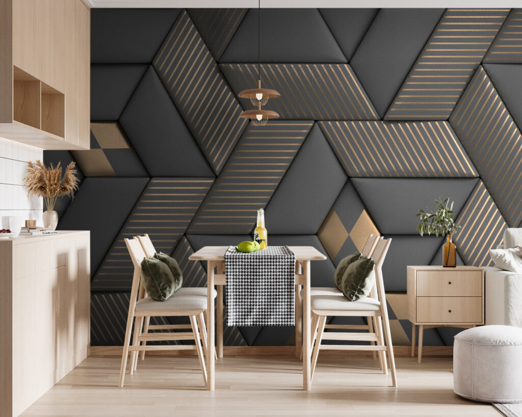 Cubos escuros com nervuras — interior 9
