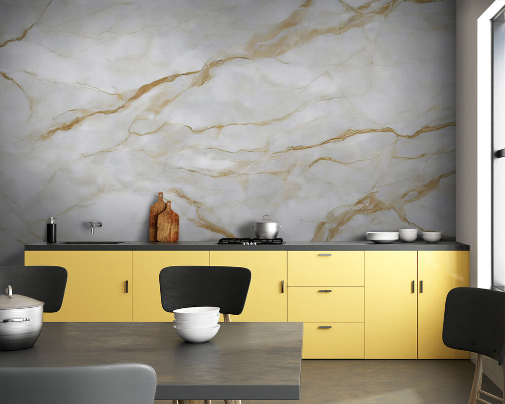 Veios dourados na horizontal — interior 8