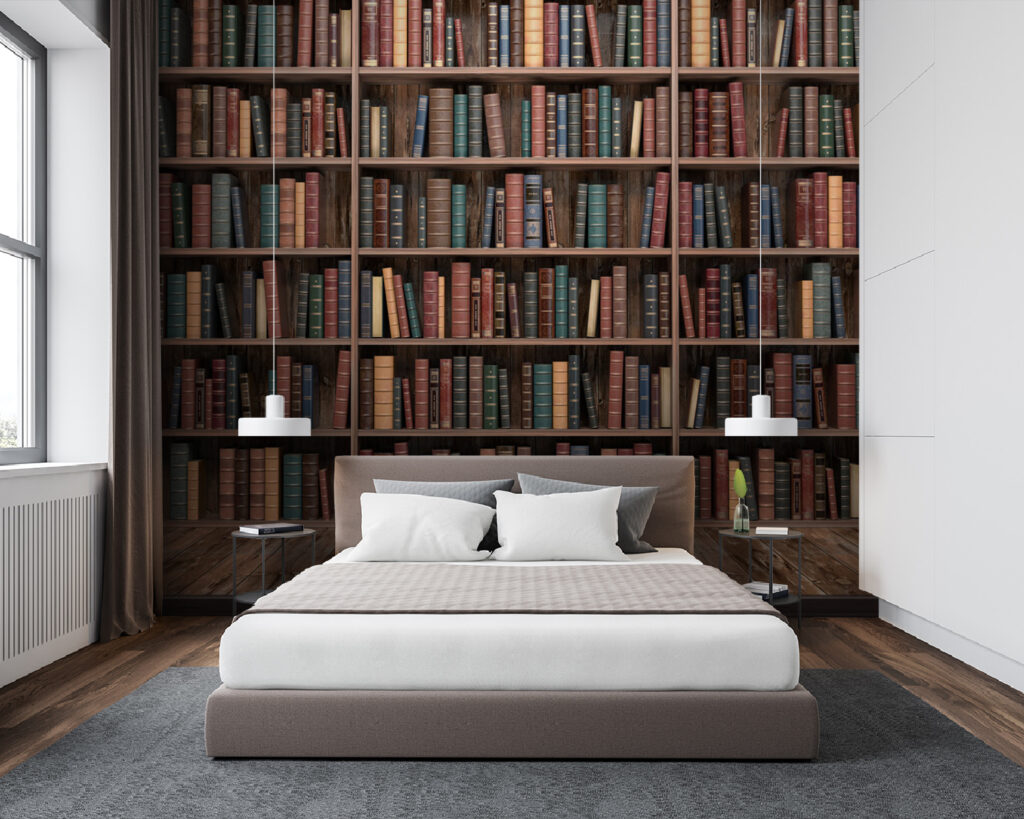 Livros em cantos silenciosos — interior 4